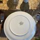 Set of 4 Argenteuil Boch Frères dinner plates