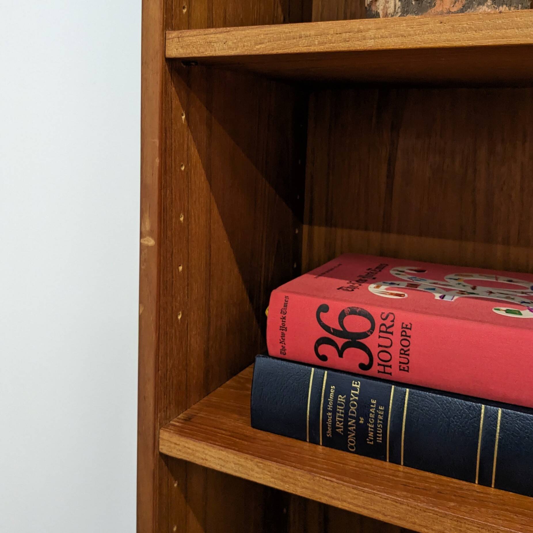 Vintage teak bookcase