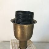 Vintage travertine lamp