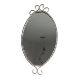 Vintage wrought iron mirror