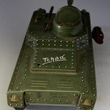 Jouet ancien tank joustra