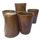 Tasses grès Digoin