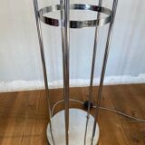 Waterfall floor lamp 5 globes Marinha Grande factory 70s