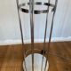 Waterfall floor lamp 5 globes Marinha Grande factory 70s