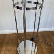 Waterfall floor lamp 5 globes Marinha Grande factory 70s