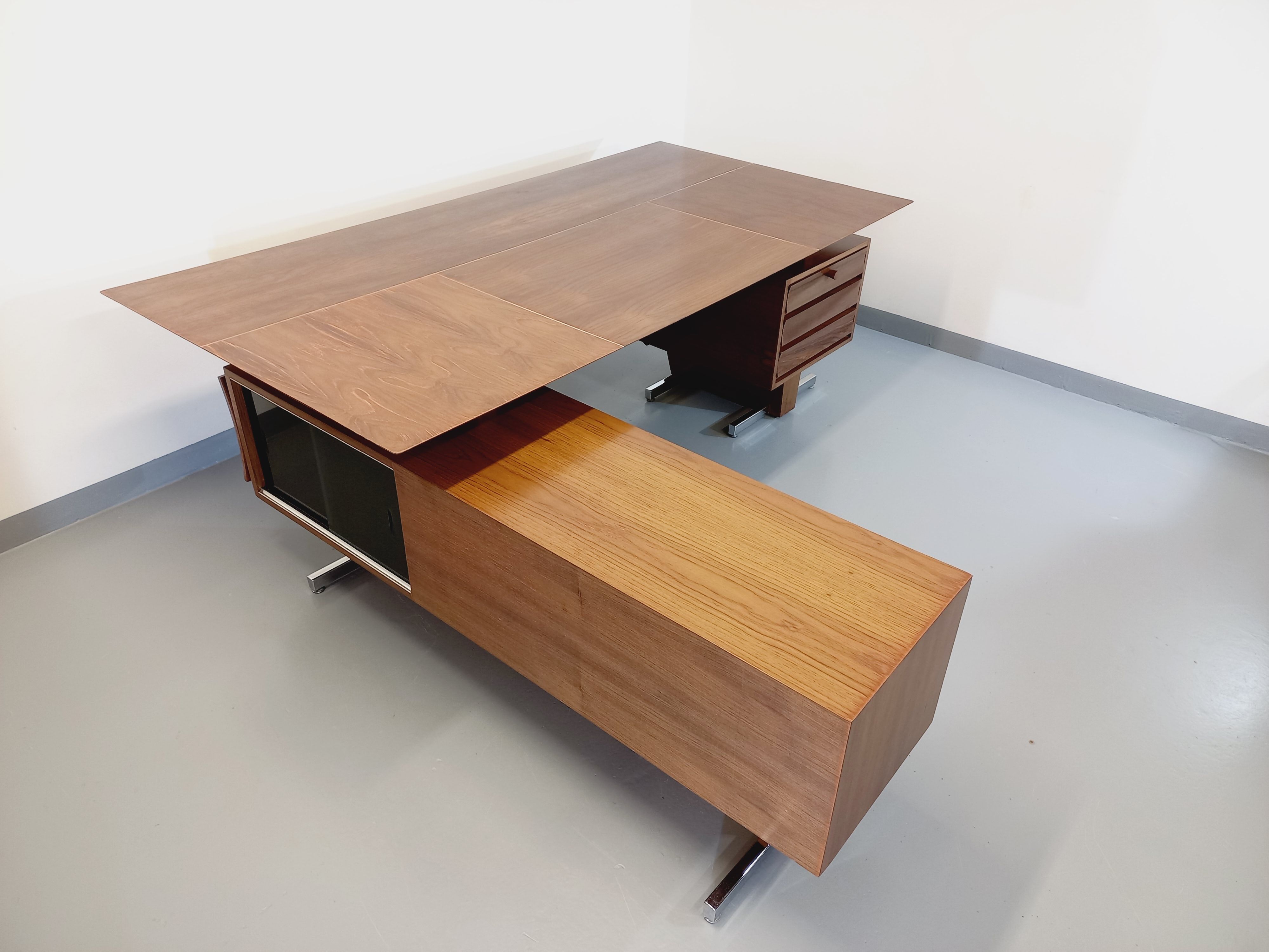 Bureau d’angle de direction Voko vintage style scandinave années 60 70 ...