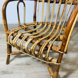 Rattan armchair for children
