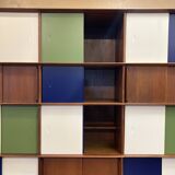 Large modular bookcase designed in the 1950s.