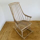Pair of vintage rocking chairs by Lena Larsson
