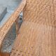 Rattan armchair