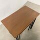Tables gigogne teck moderniste années 50
