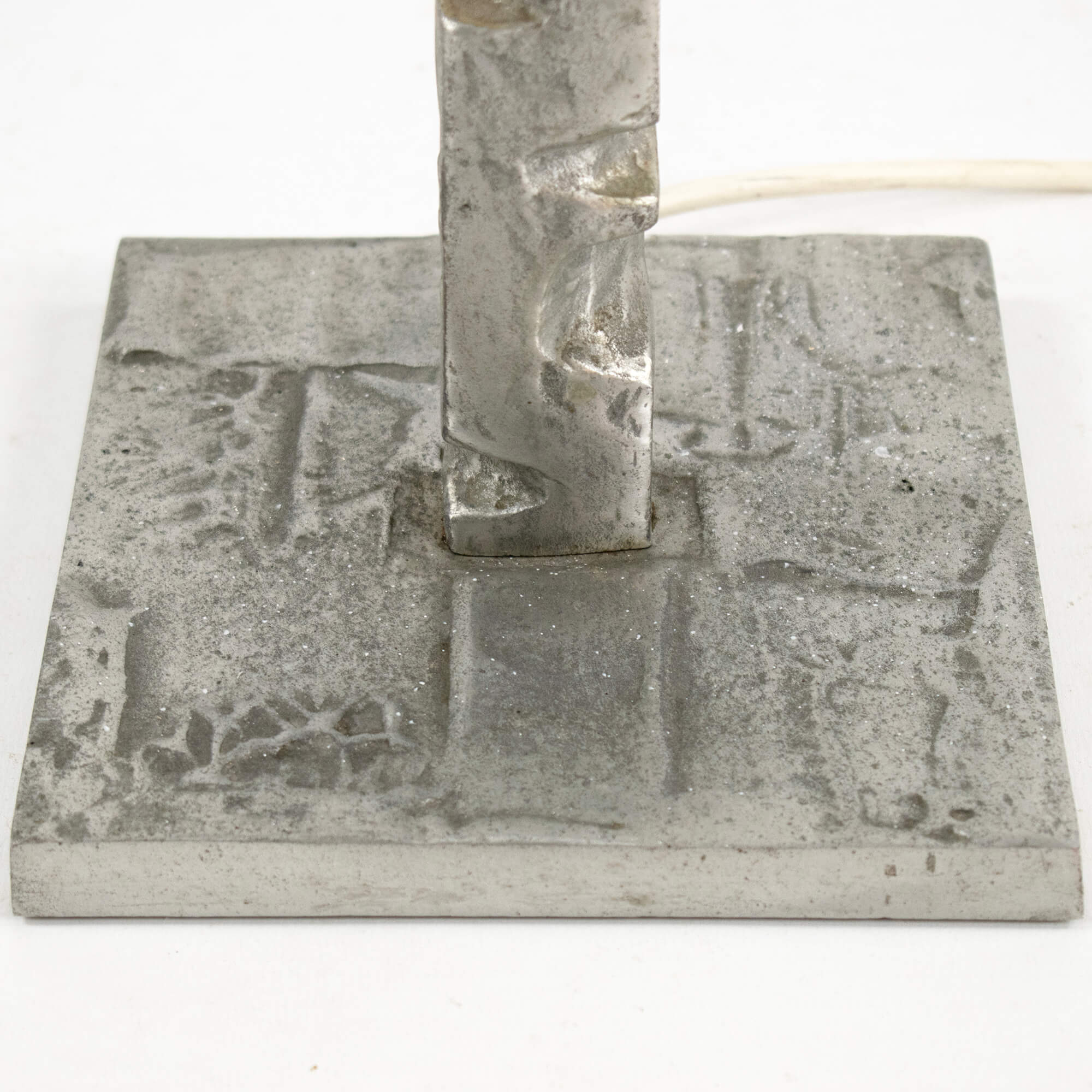 1960s brutalist floor lamp by Hillebrand Leuchten Germany