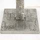 1960s brutalist floor lamp by Hillebrand Leuchten Germany