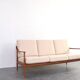 Mid-Century Teak Sofa from Knoll Antimott, 1960s.