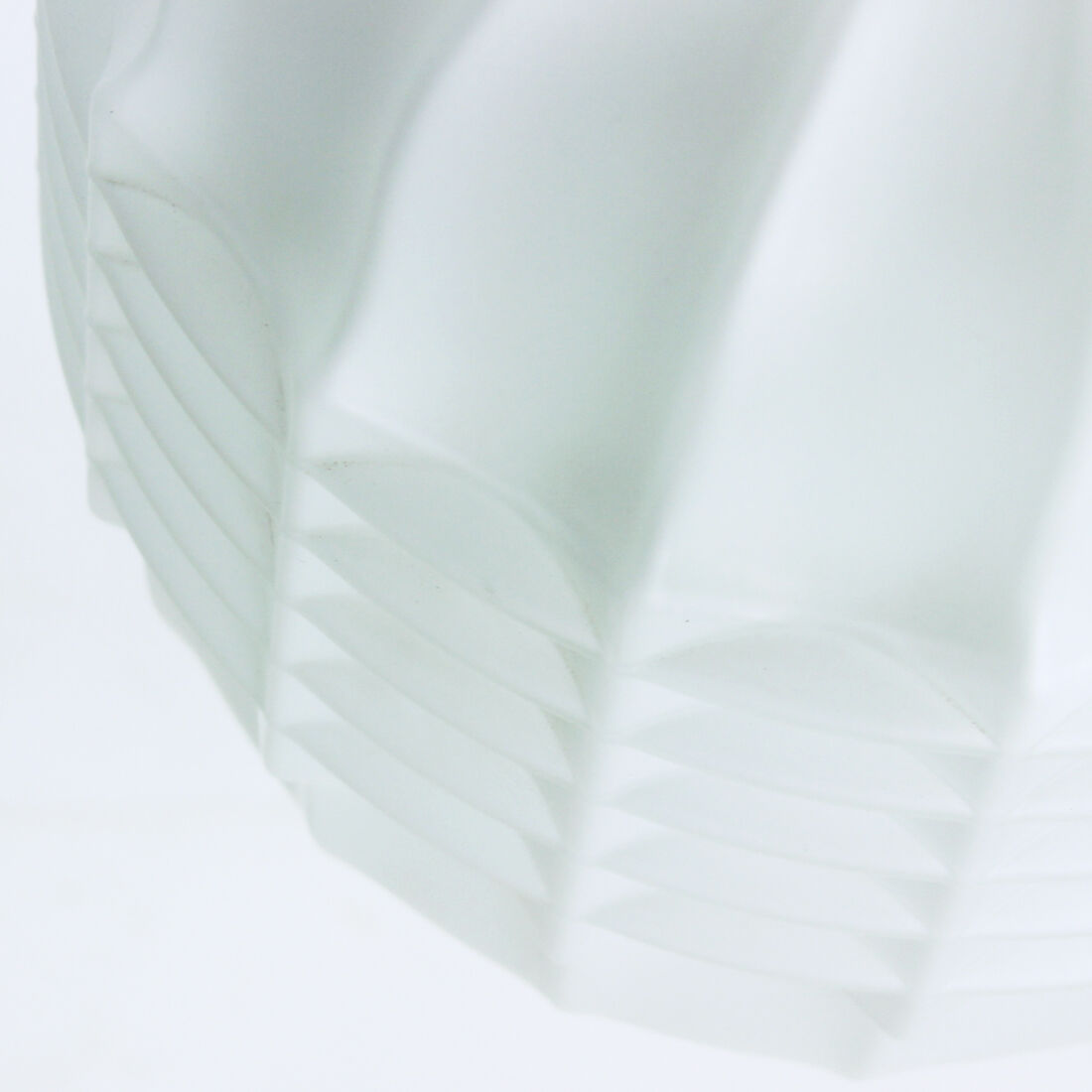 Midcentury Ceiling Pendant In White Glass And Brass, Czechoslovakia 1960s