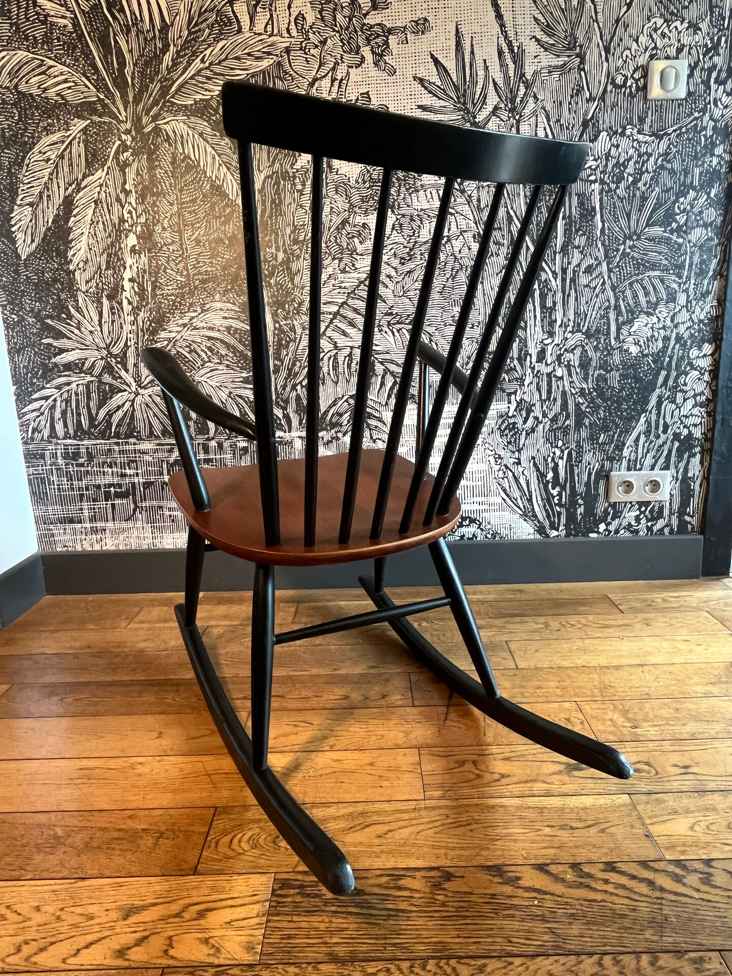 Rocking chair Roland Rainer Scandinavian
