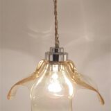 Suspension en verre or