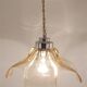 Suspension en verre or