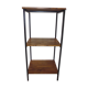 Extended workshop column on metal and wood stand