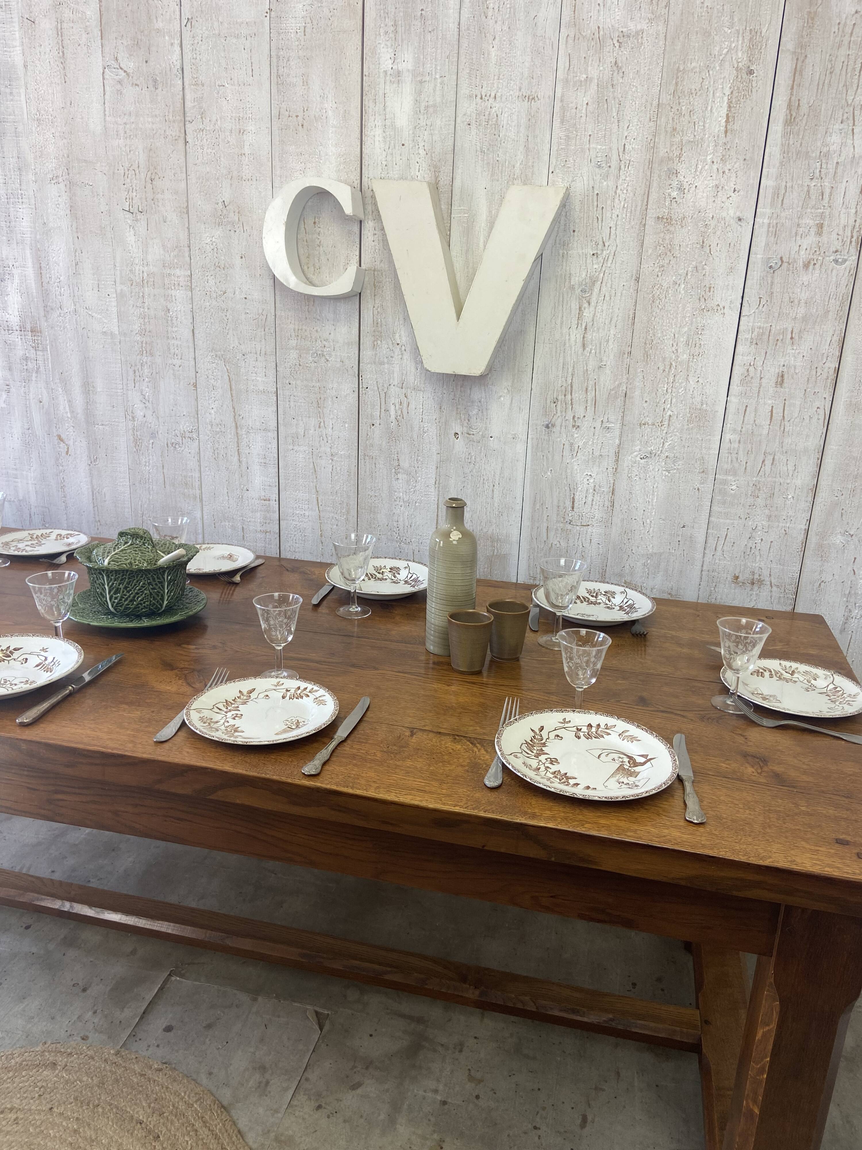 Farmhouse table 250x89cm