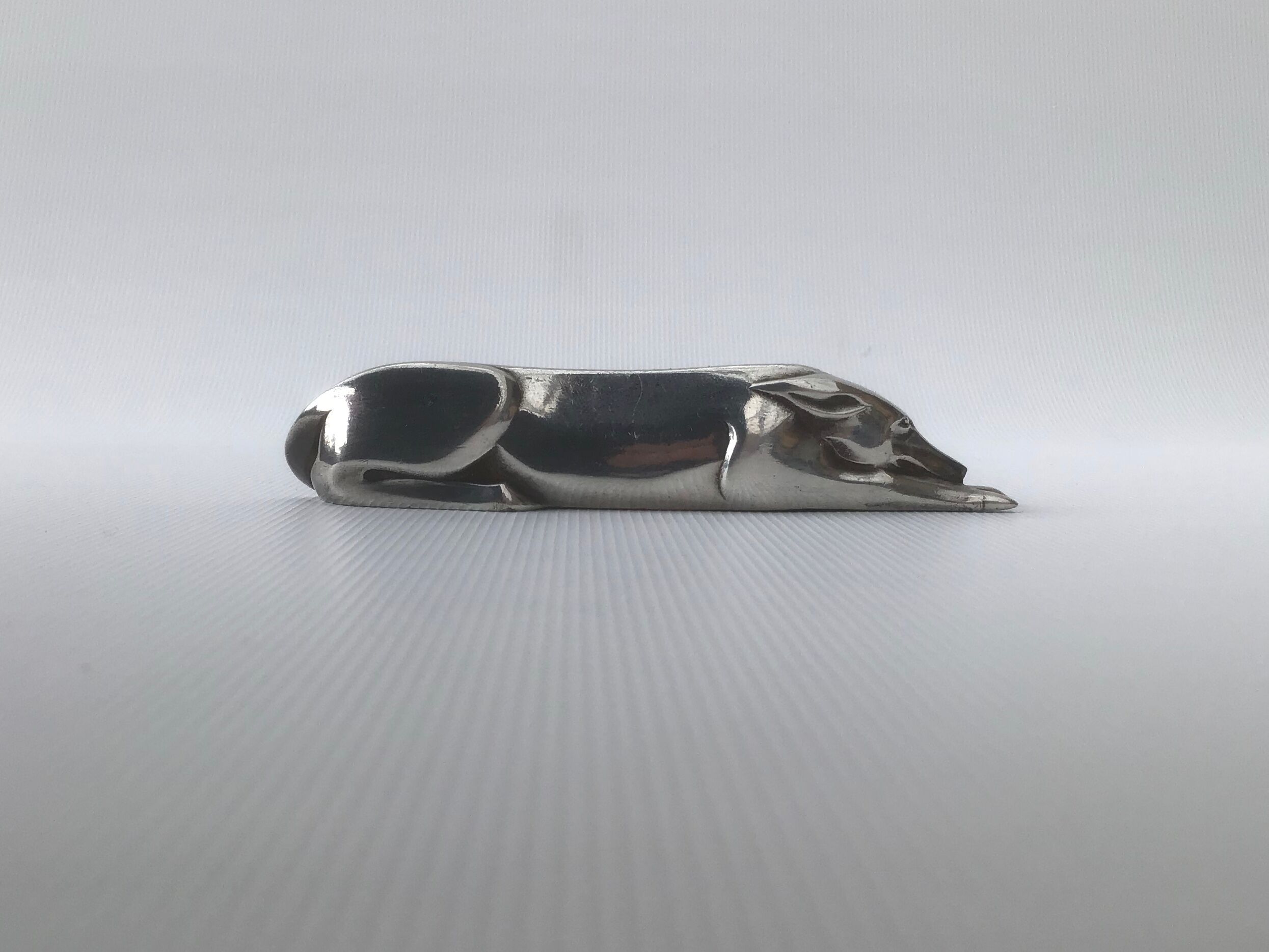 12 knife holders by Edouard Sandoz for the Goldsmith Gallia-Christofle