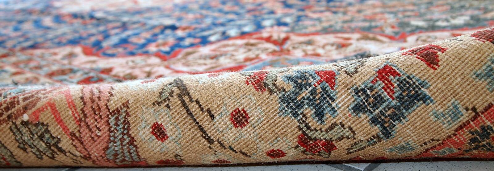 Tapis antique fait main Tabriz persan 190cm x 292cm (1920s)