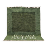 Tapis berbère beni ourain fait main artisanale traditionnelle taille 2/3 m
