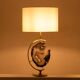 Bronze and amethyst lamp. 1970s.