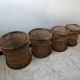 Vintage wicker basket