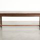 Antique oak dining table from the 18th century for 6 to 8 people