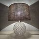 Mid-century design Holmegaard Swirl lamp , 1970s Denmark