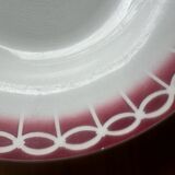 4 Badonvillier style soup plates