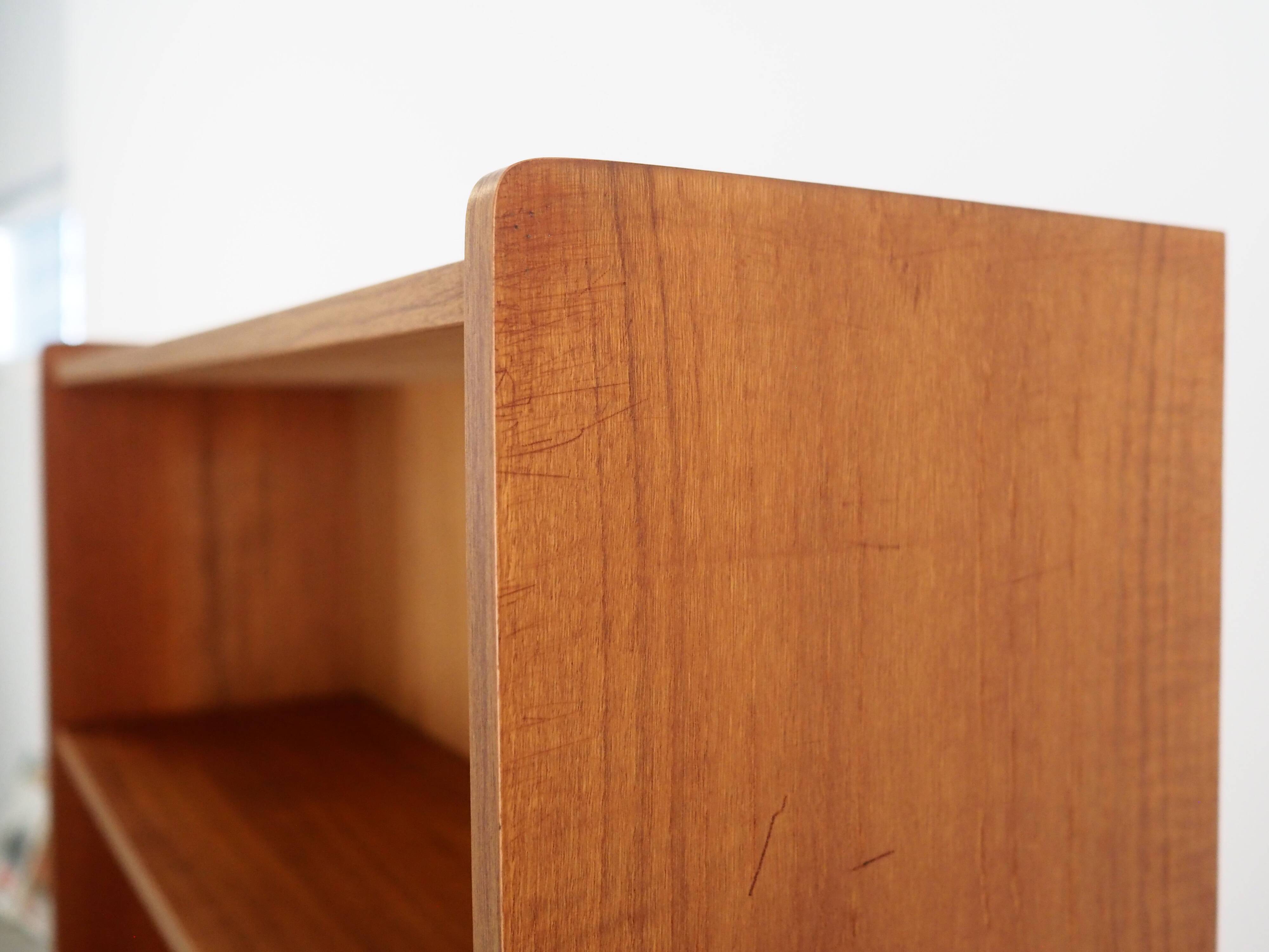 Teak bookcase, Danish design, 1960s, production: Denmark