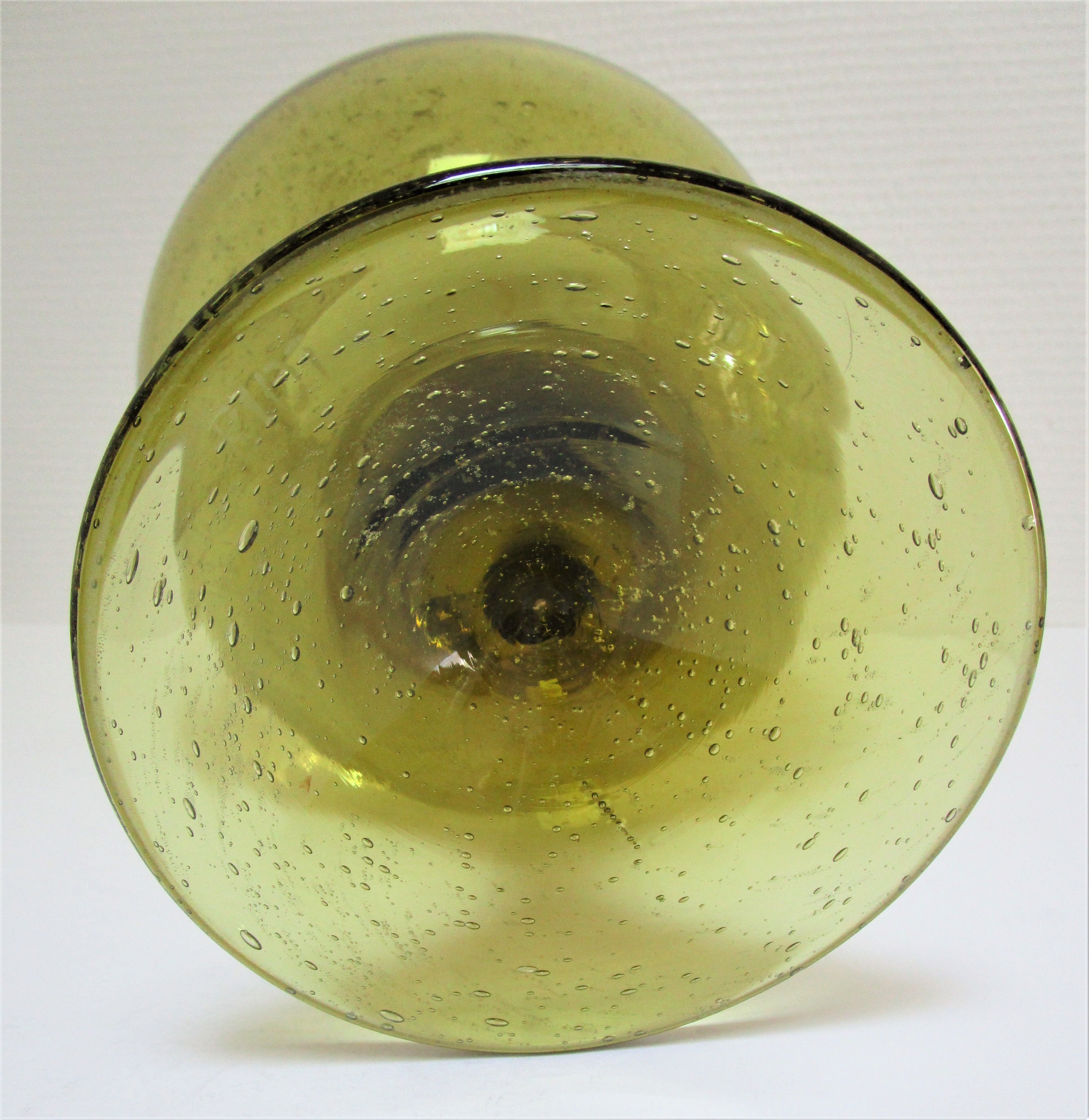 bubble glass vase Biot XL H 38 cm