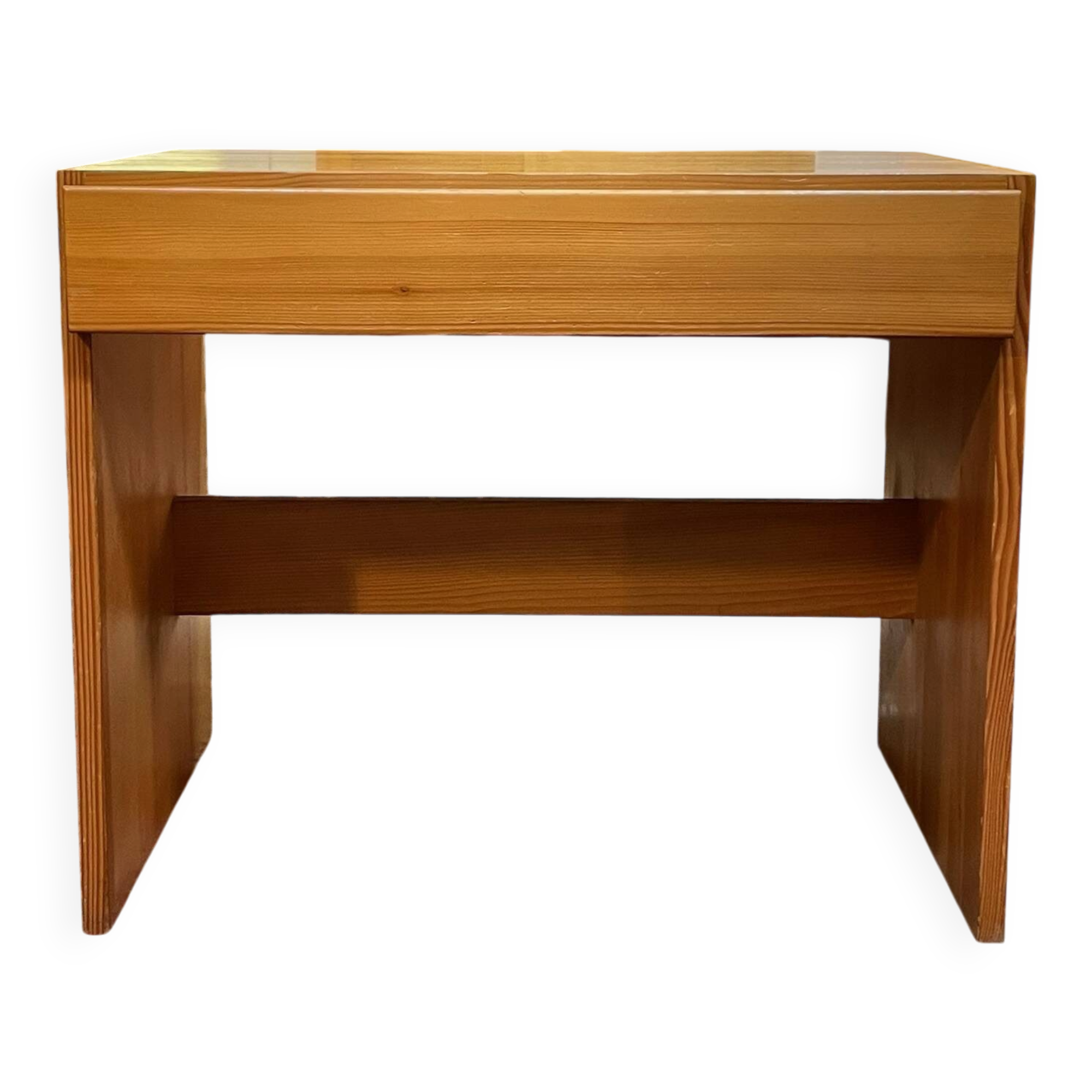 Bureau vintage design Roland Haeusler pour Maison Regain années 1980