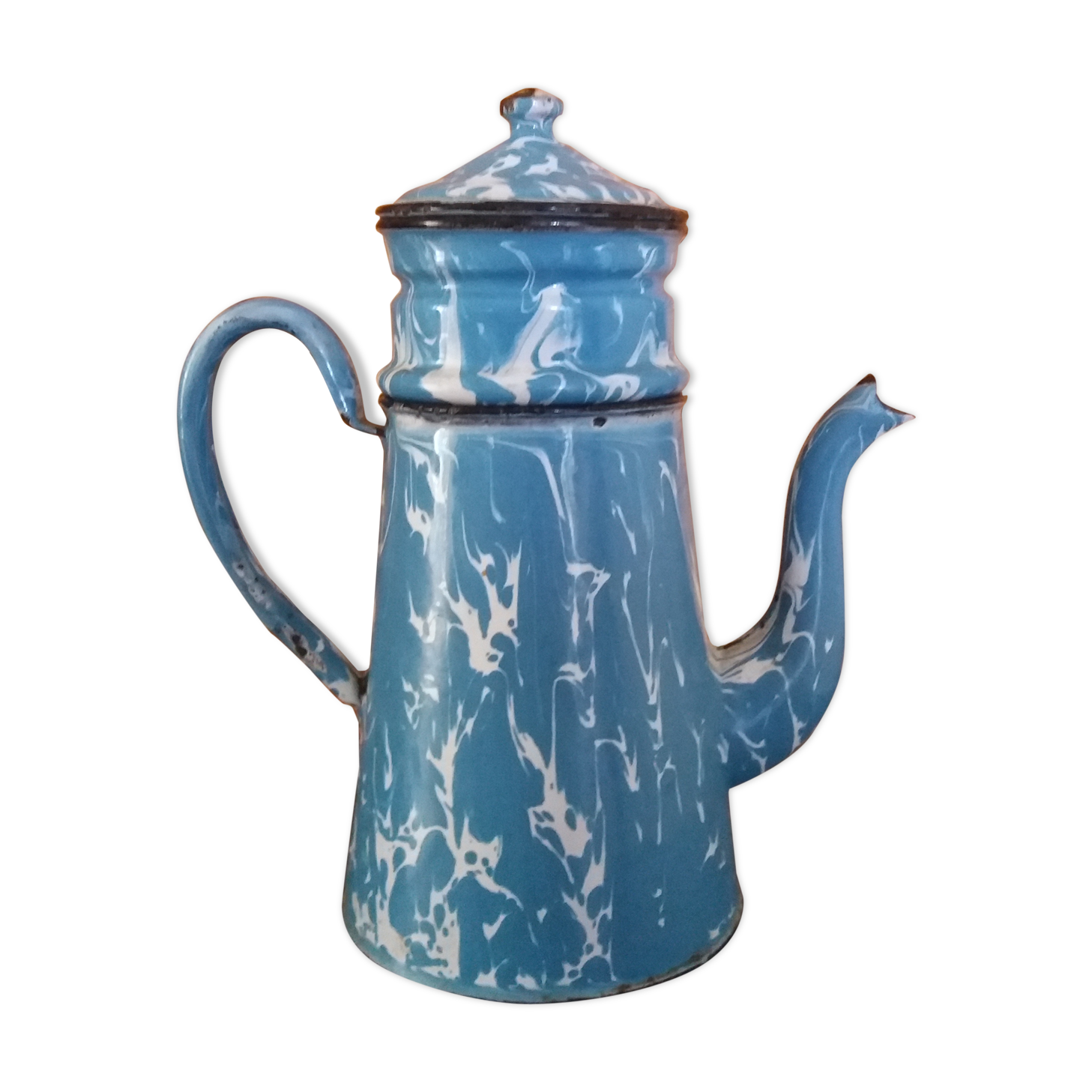 Enamelled coffee maker year 50