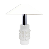 Glass table lamp 1970