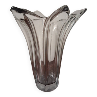 Large crystal vase Art Vannes