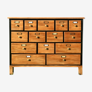 Furniture of haberdashery 14 drawers