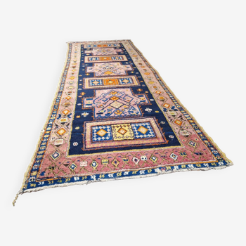 Tapis ancien de Kalkaz, 1920, laine sur laine, 120/320 cm.