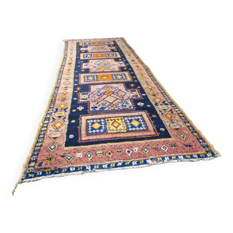 Tapis ancien de Kalkaz, 1920, laine sur laine, 120/320 cm.