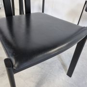 Vintage postmodern dining chairs, 1980s
