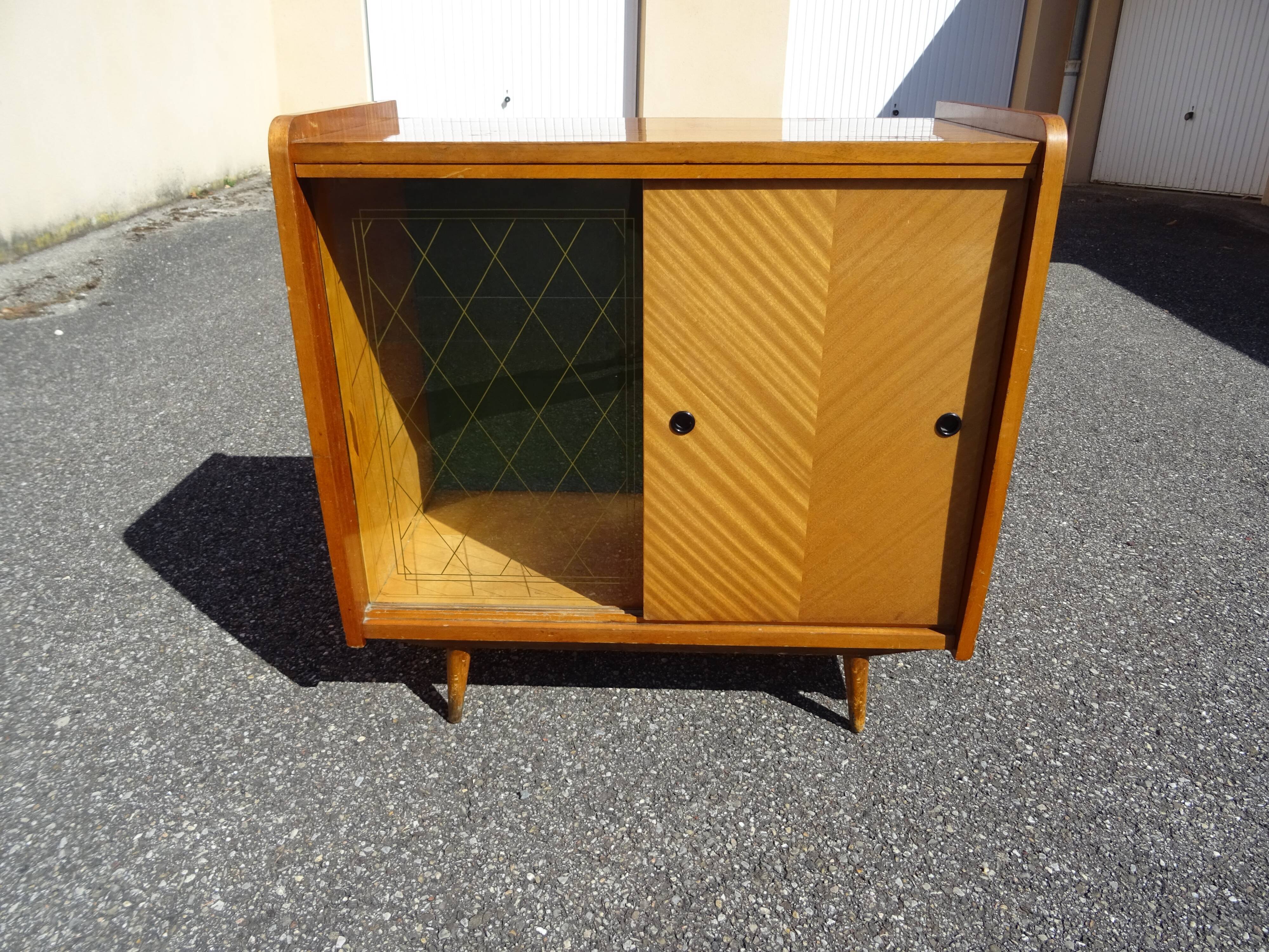 Vintage bar storage unit year 60