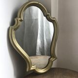 Mirror baroque style gilded frame