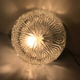 Chiselled glass ceiling