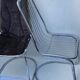 Pair of  gastone rinaldi chrome dining chairs