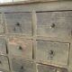 Green patina workshop furniture