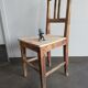Chaise vintage en bois, années 50