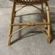 Fauteuil en rotin années 60