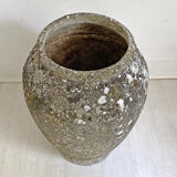 Garden jarre 70's cement